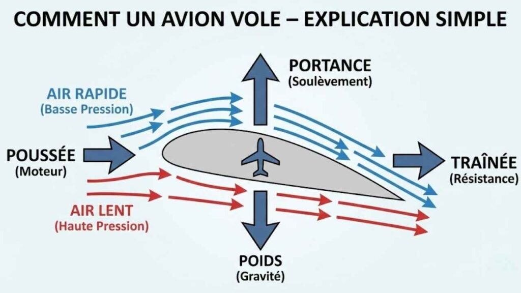 Comment Un Avion Vole – Explication Simple
