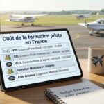 Coût de la formation pilote en France