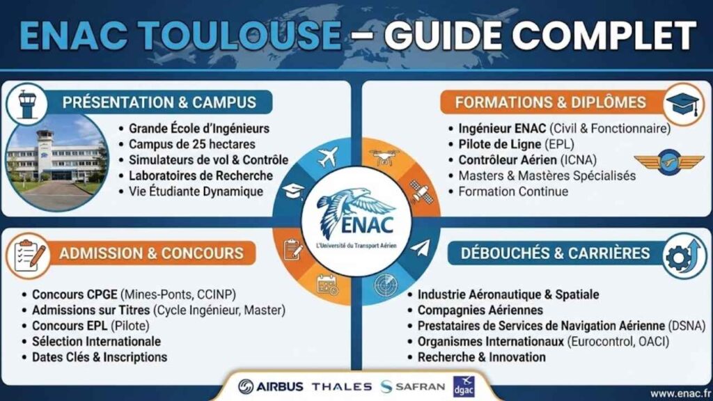 ENAC Toulouse – Guide Complet