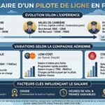 Salaire d’un pilote de ligne en France